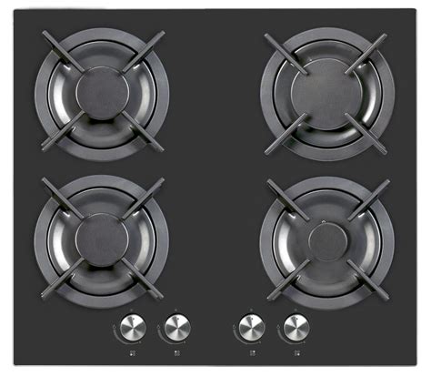 black glass gas hobs 60cm